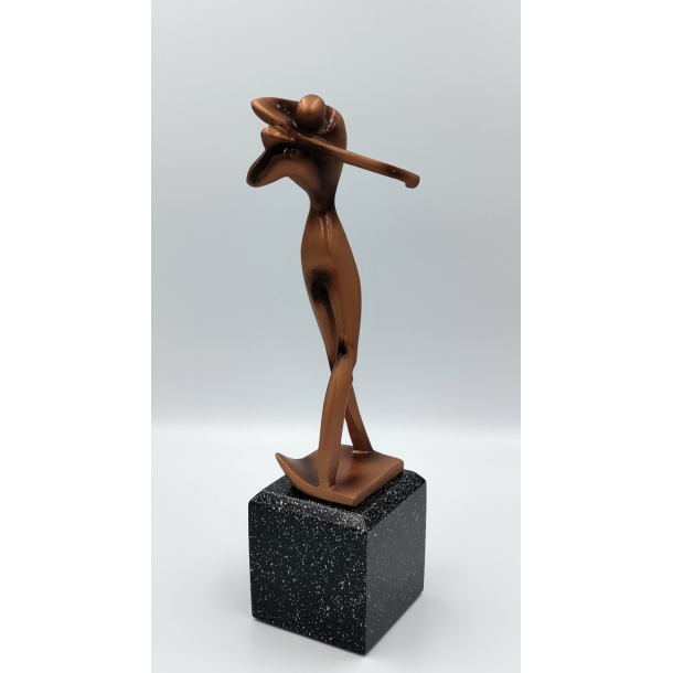 Award golf statuette - 28 cm
