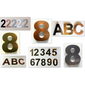 Husnumre & bogstaver til din bolig