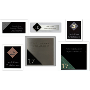 Husskilte og dørskilte