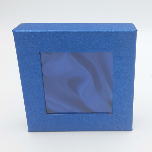 Elegant Bl Gaveske til Medaljer  Passer til 50 og 70 mm