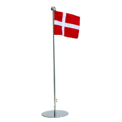 Luksus fdselsdags Flag 50 cm - inkl. gravering