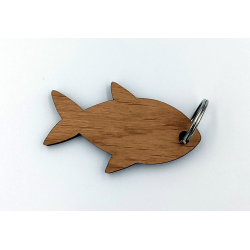 Fiske Trnglering med graveret tekst