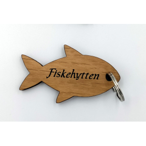 Fiske Trnglering med graveret tekst