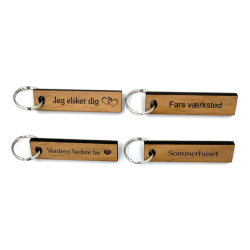 Graveret nglering i Ahorntr, 5 mm i tykkelse