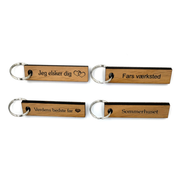 Graveret nglering i Ahorntr, 5 mm i tykkelse