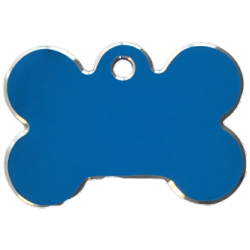 Hundetegn, Kdben med relieft kant, 26x39mm