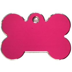 Hundetegn, Kdben med relieft kant, 26x39mm