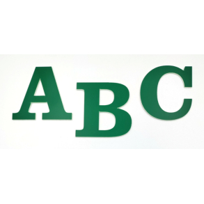 Bogstav til Husnummer ANTIK i Grn - mini A-