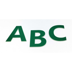 Bogstav til Husnummer MODERNE i Grn A-