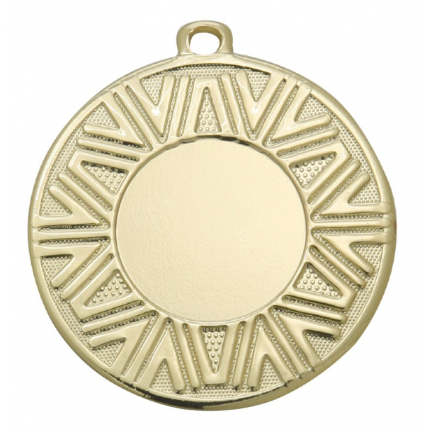 Elegant og Moderne Medalje 50  Guld, Slv og Bronze Medalje i guld look