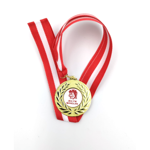 Mandelgave Medaljen  Jeg Fik Mandlen!