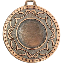 Medalje Belle 50  Klassisk og Elegant i Guld, Slv og Bronze