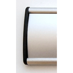 Alu-Sign Optaget-Ledig M�deskilt, 40 mm x 215 mm