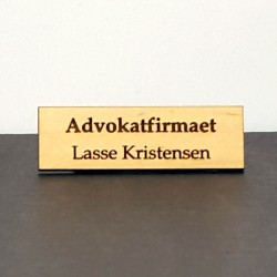 Reversskilt Ahorn tr