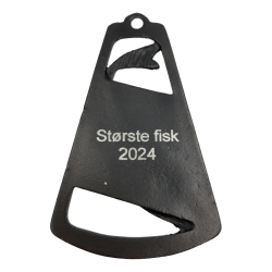 Fiskermedalje &amp; Nglering  Unik Gave til Fiskeri-entusiaster
