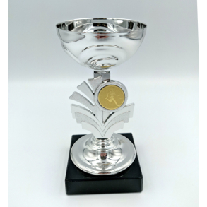 Flot lbe pokal med skl, 16 cm